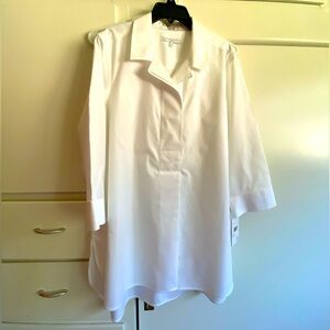 NWT White tunic blouse